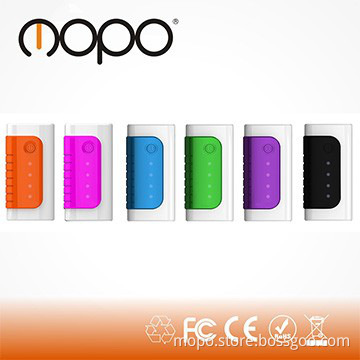 2014 hot sell 5200mAh Cell phone charger mobile power bank colorful
